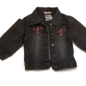 Juicy Couture Infant denim jean jacket 18m 24m